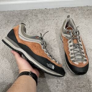 The North Face Buildering Approach Shoes Men’s Size 11.5 Orange Vibram Hiking